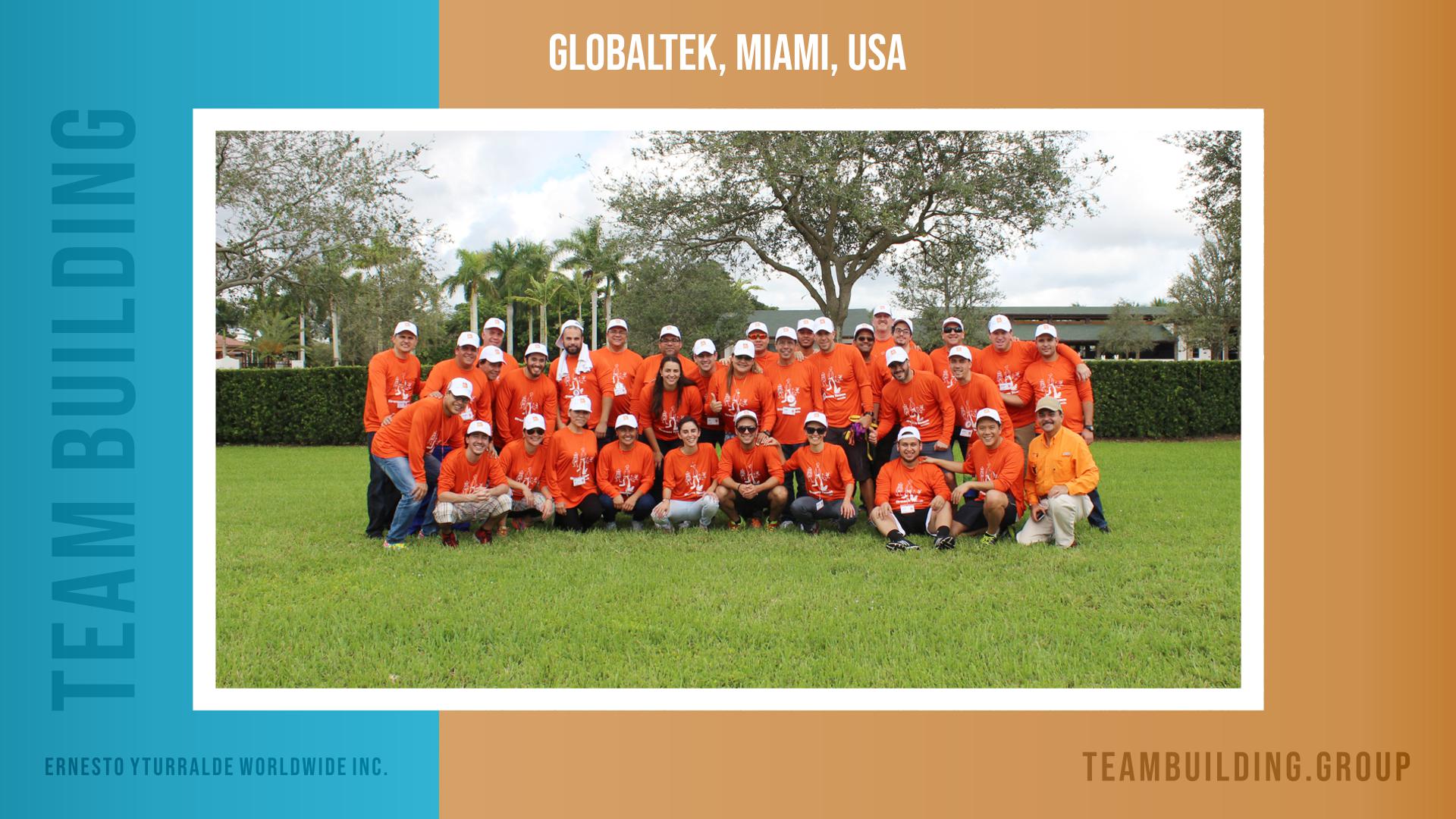 GLOBALTEK: Team Building para desarrollar liderazgo y trabajo en equipo en Miami, Florida